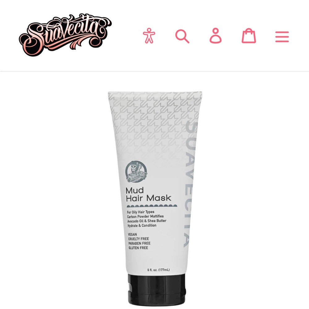 SUAVECITA Mud Hair Mask (Unopen)